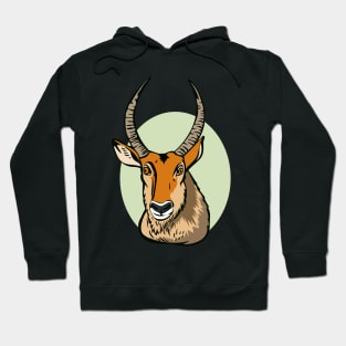 Defassa Waterbuck Head Retro Hoodie